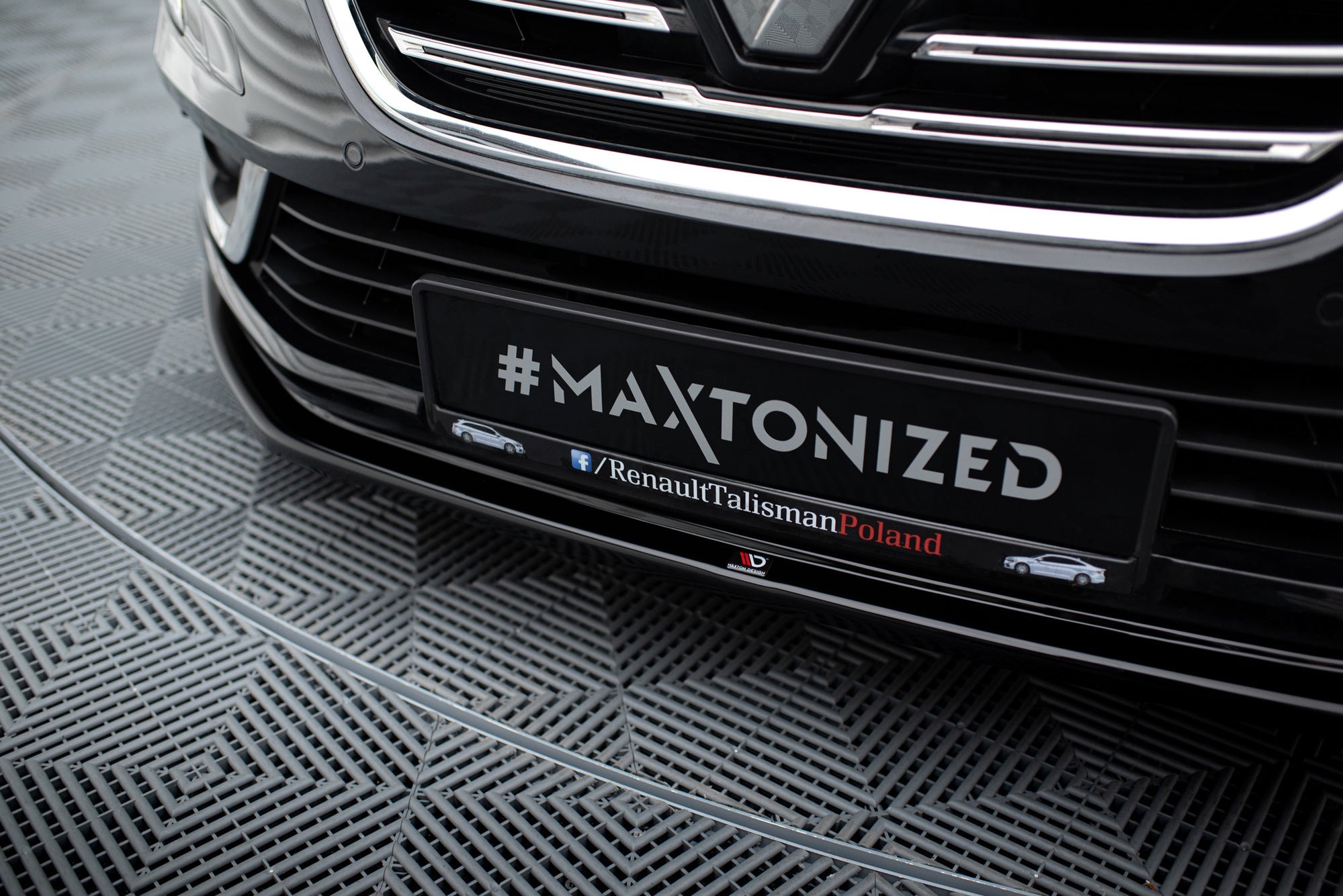 Maxton Design Splitter delantero para Renault Talisman - imagen 3