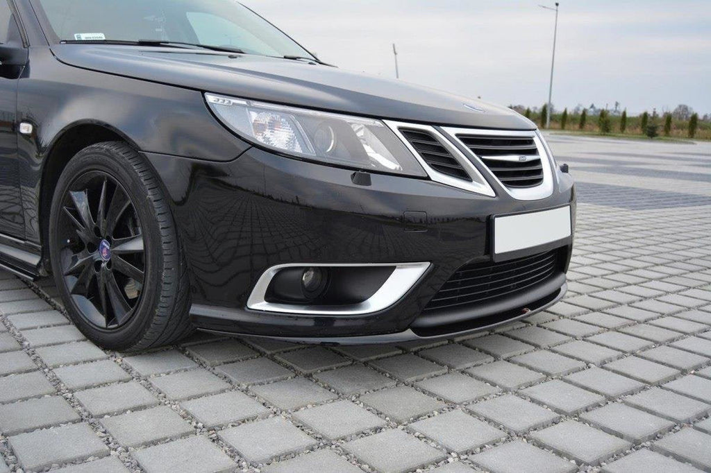 Maxton Design Splitter Przedni para Saab 9-3 Aero Mk2 Facelift - imagen 1