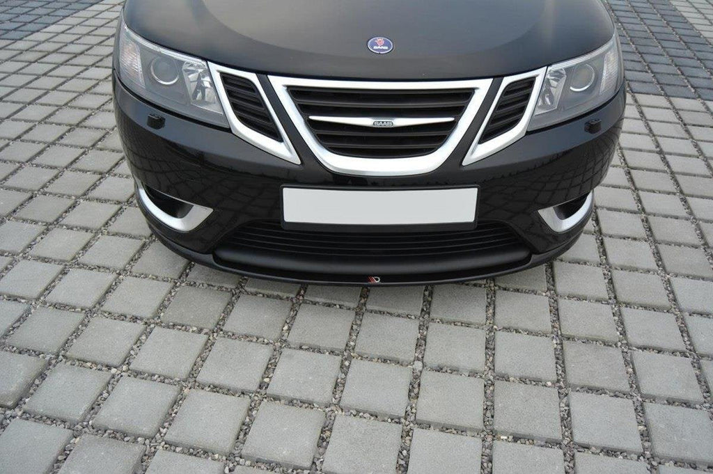 Maxton Design Splitter Przedni para Saab 9-3 Aero Mk2 Facelift - imagen 4