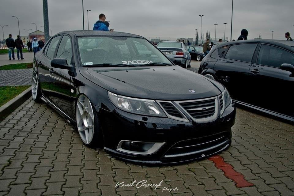 Maxton Design Splitter delantero para Saab 9-3 Turbo X - imagen 4