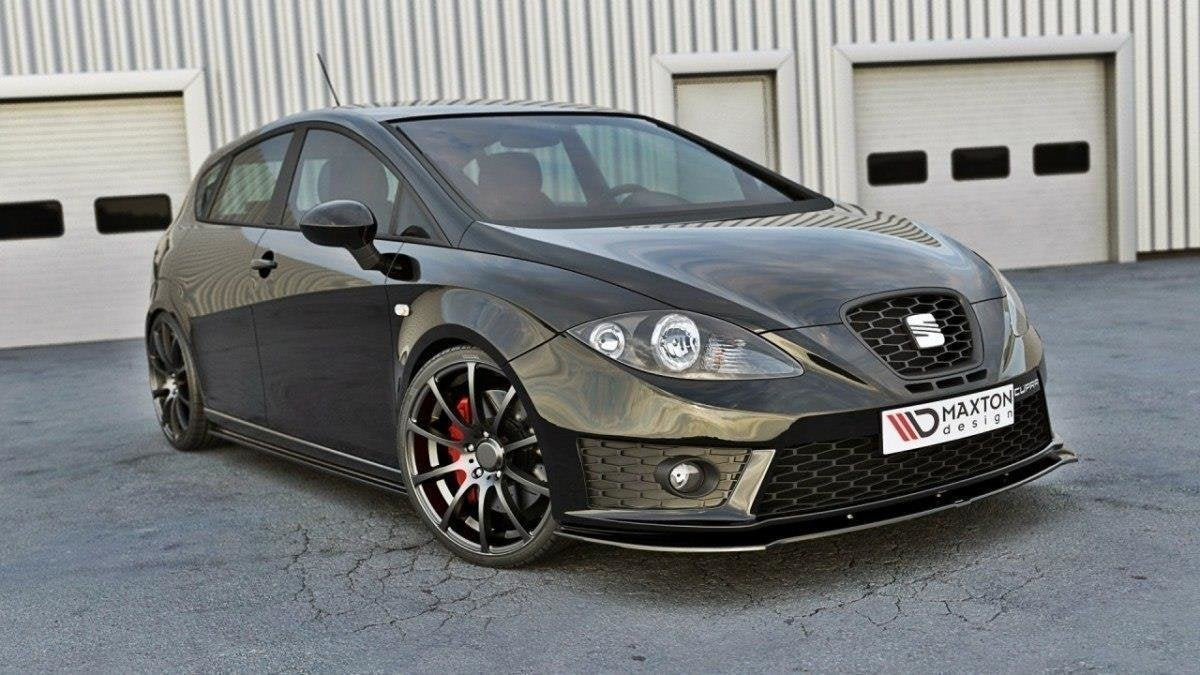 Maxton Design Splitter delantero V.1 para Seat Leon Mk2 Cupra FR (Facelift) - imagen 1