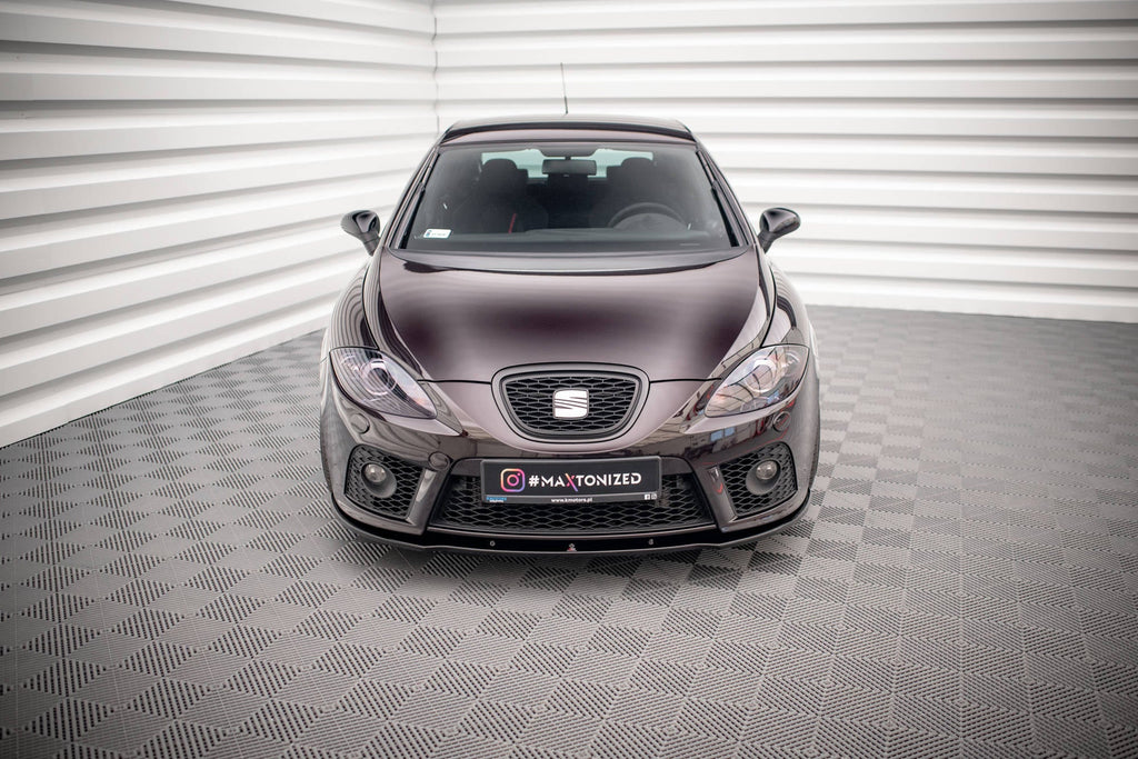 Maxton Design Splitter delantero para Seat Leon Mk2 Cupra FR - imagen 2