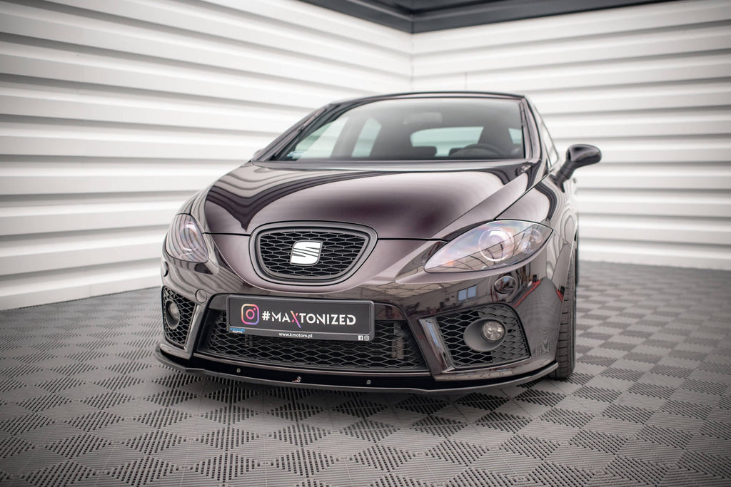 Maxton Design Splitter delantero para Seat Leon Mk2 Cupra FR - imagen 1