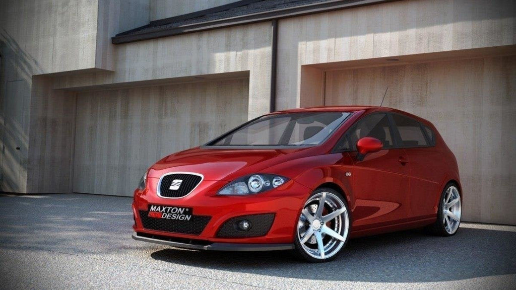 Maxton Design Splitter delantero para Seat Leon Mk2 (Facelift) - imagen 2