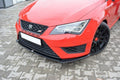 Maxton Design Splitter delantero V.5 para Seat Leon FR / Cupra Mk3 - imagen 1