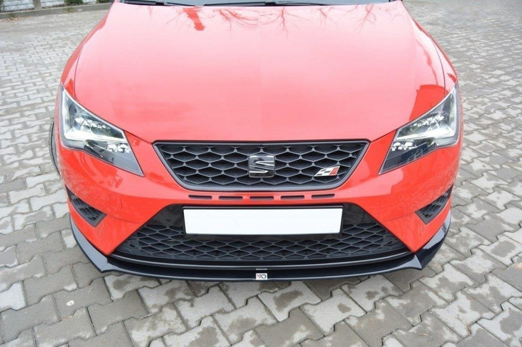 Maxton Design Splitter delantero V.5 para Seat Leon FR / Cupra Mk3 - imagen 2