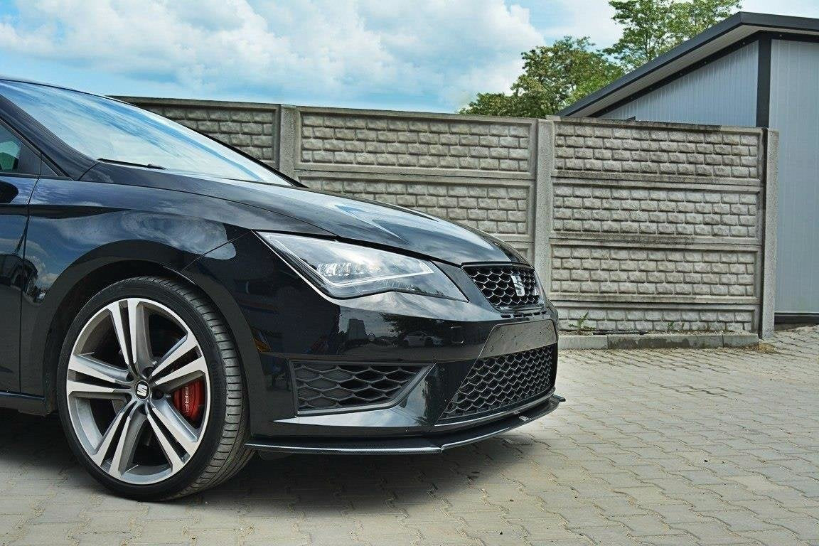 Maxton Design Splitter delantero V.5 para Seat Leon FR / Cupra Mk3 - imagen 4