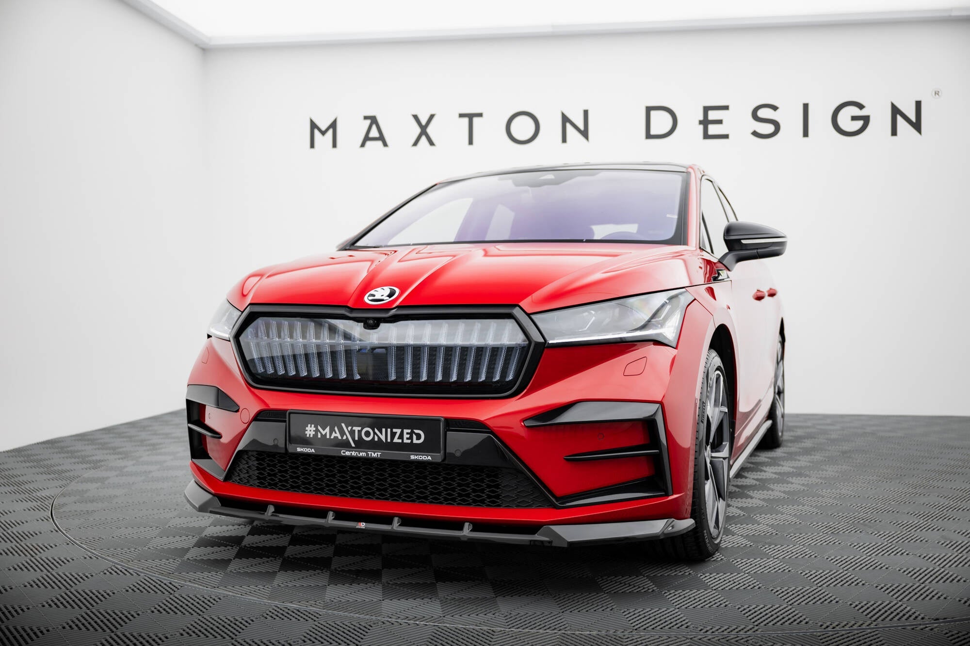 Maxton Design Splitter delantero para Skoda Enyaq Coupe iV RS - imagen 1