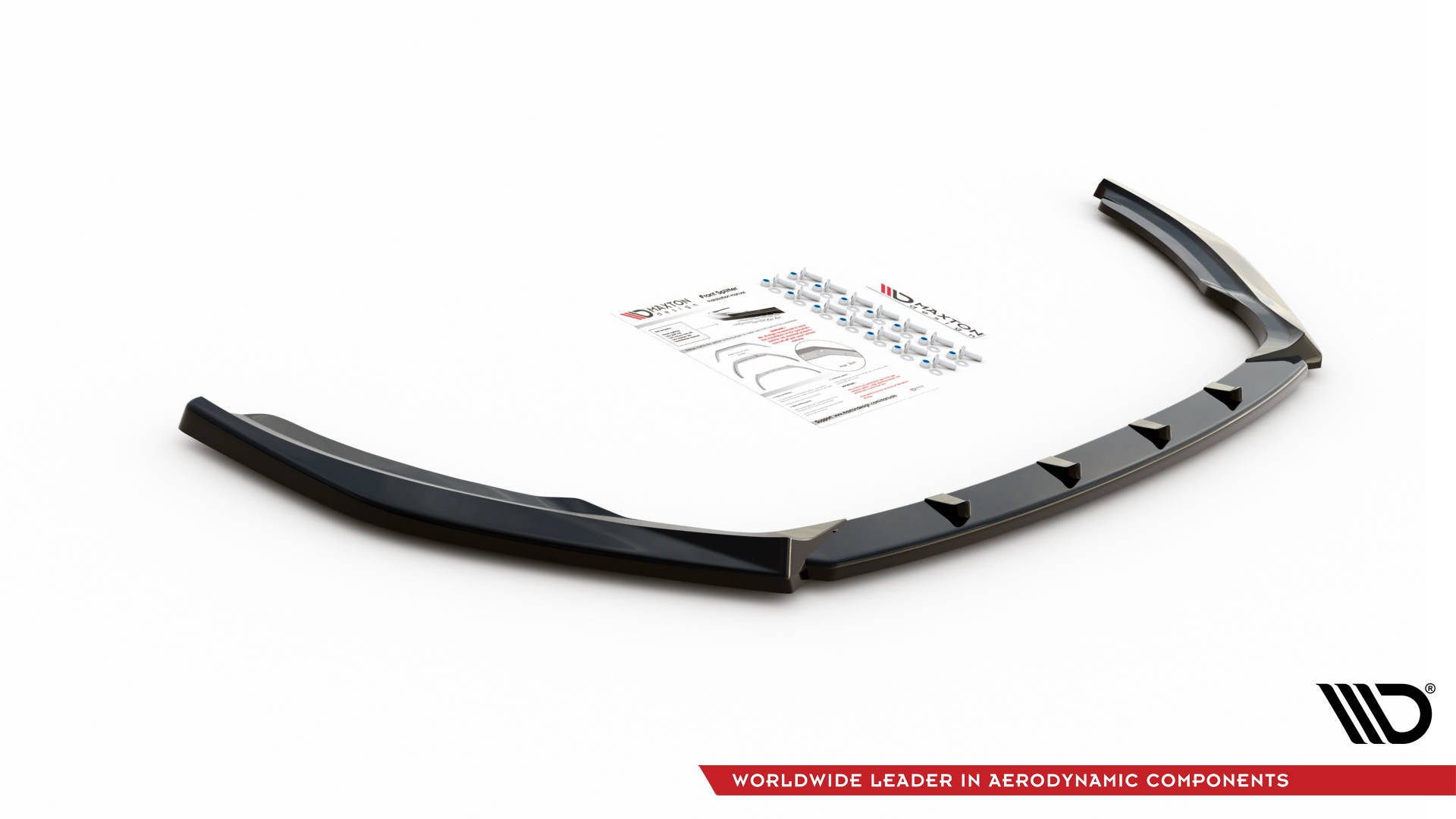 Maxton Design Splitter delantero para Skoda Fabia Mk3 Facelift - imagen 4