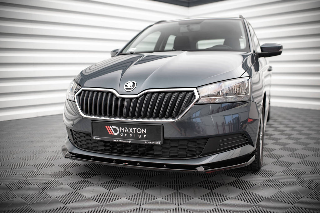 Maxton Design Splitter delantero para Skoda Fabia Mk3 Facelift - imagen 1