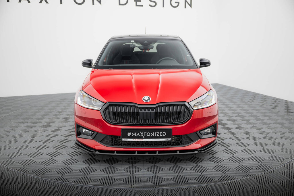 Maxton Design Splitter delantero para Skoda Fabia Monte Carlo Mk4 - imagen 2