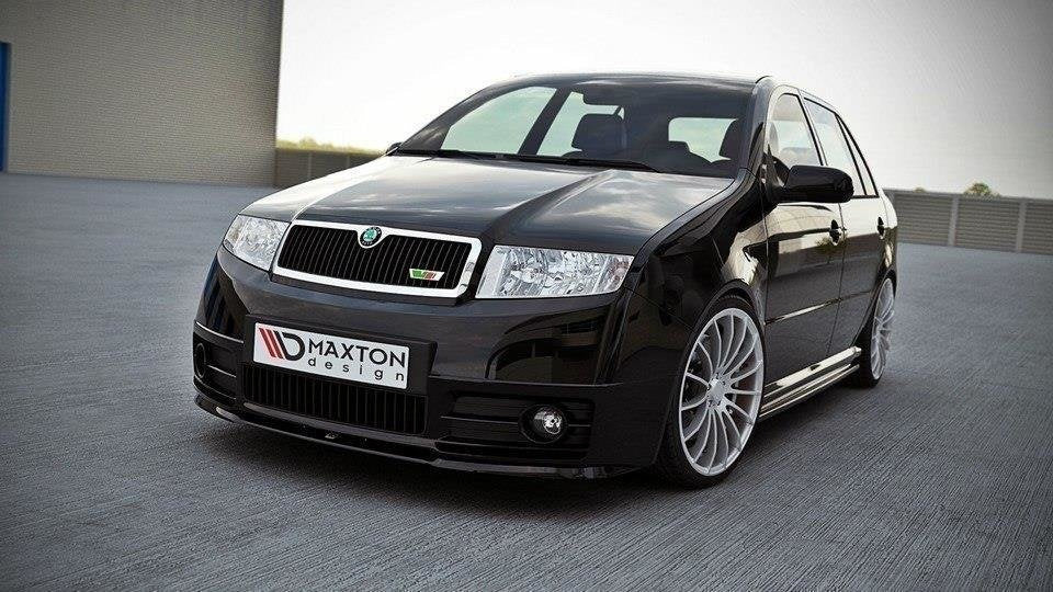 Maxton Design Splitter delantero para Skoda Fabia RS Mk1 - imagen 1