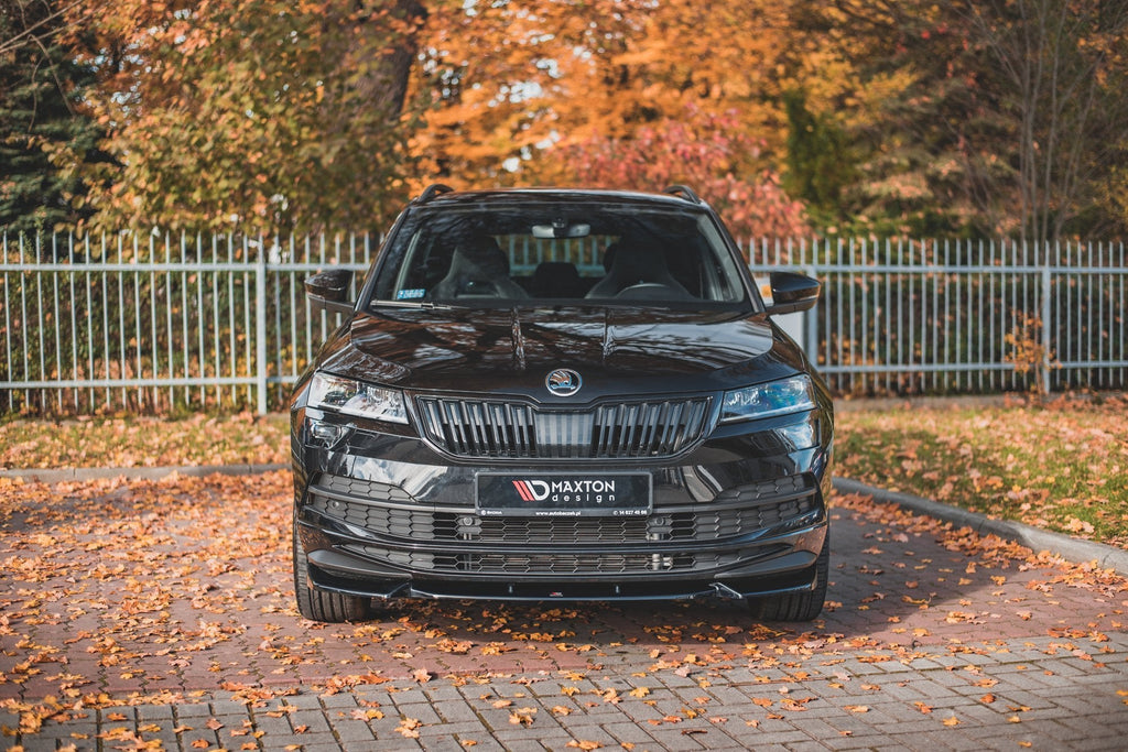 Maxton Design Splitter delantero para Skoda Karoq Sportline - imagen 2