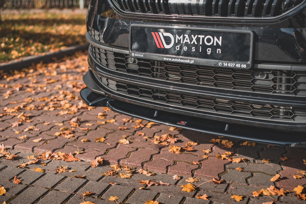 Maxton Design Splitter delantero para Skoda Karoq Sportline - imagen 4