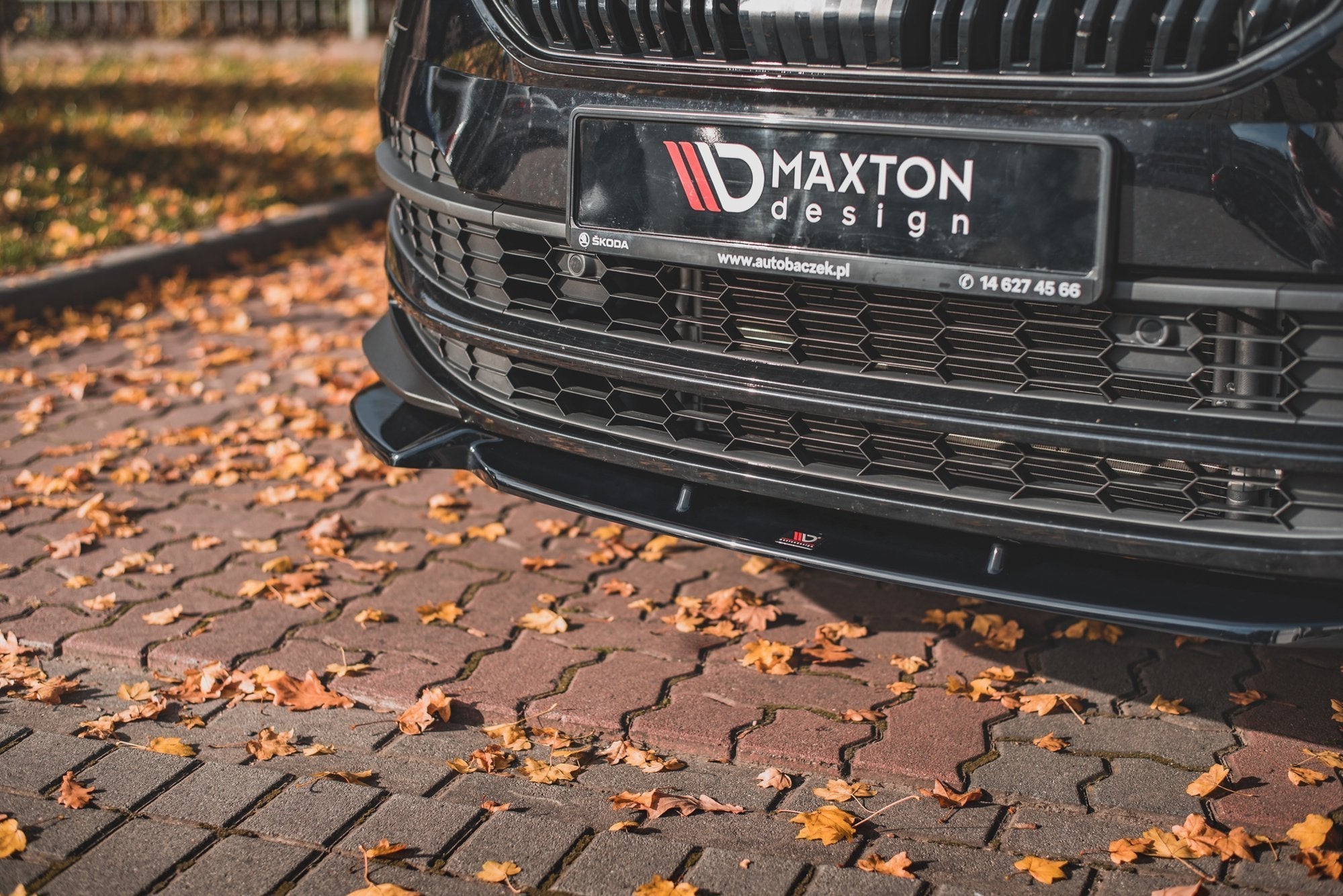 Maxton Design Splitter delantero para Skoda Karoq Sportline - imagen 4