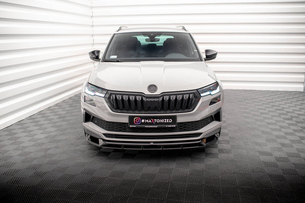 Maxton Design Splitter delantero para Skoda Karoq Sportline Mk1 Facelift - imagen 2