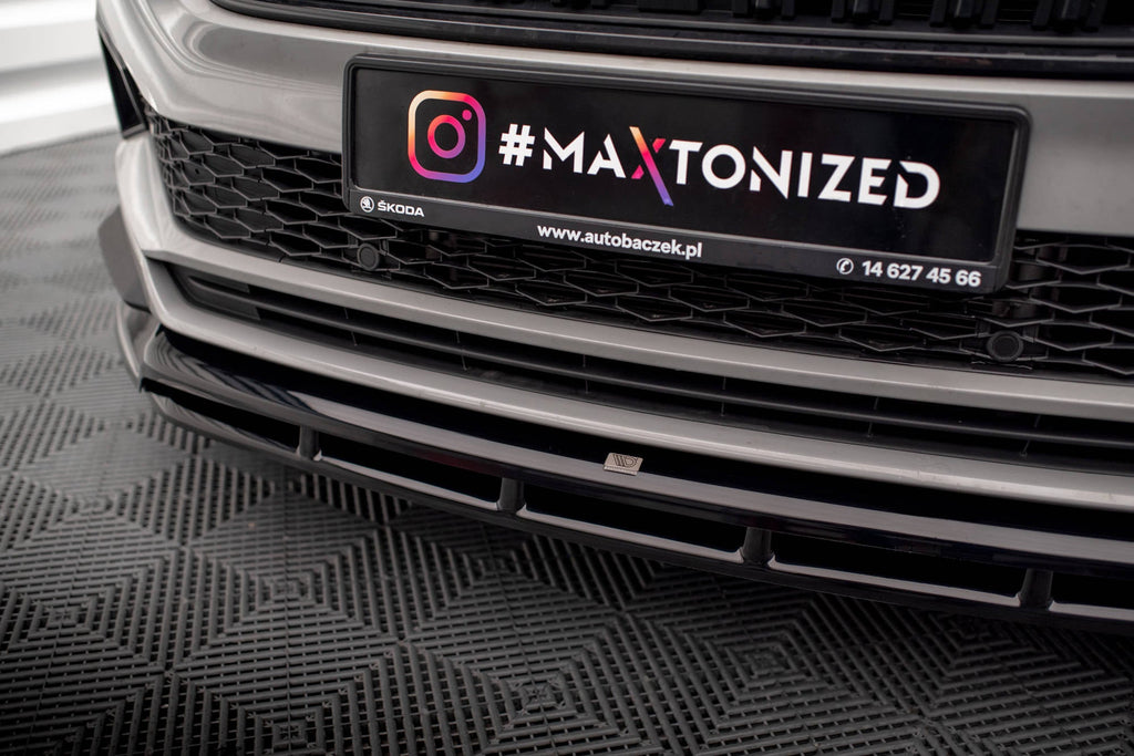 Maxton Design Splitter delantero para Skoda Karoq Sportline Mk1 Facelift - imagen 3