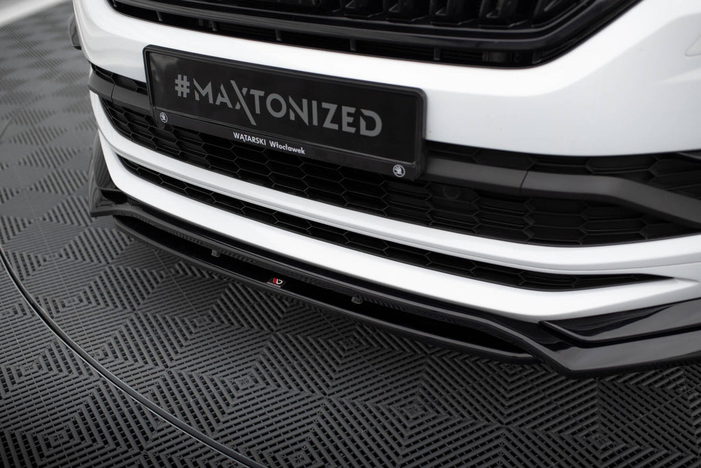 Maxton Design Splitter delantero para Skoda Kodiaq Mk1 Sportline/RS - imagen 3