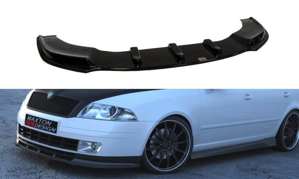 Maxton Design Splitter delantero para Skoda Octavia Mk2 - imagen 1