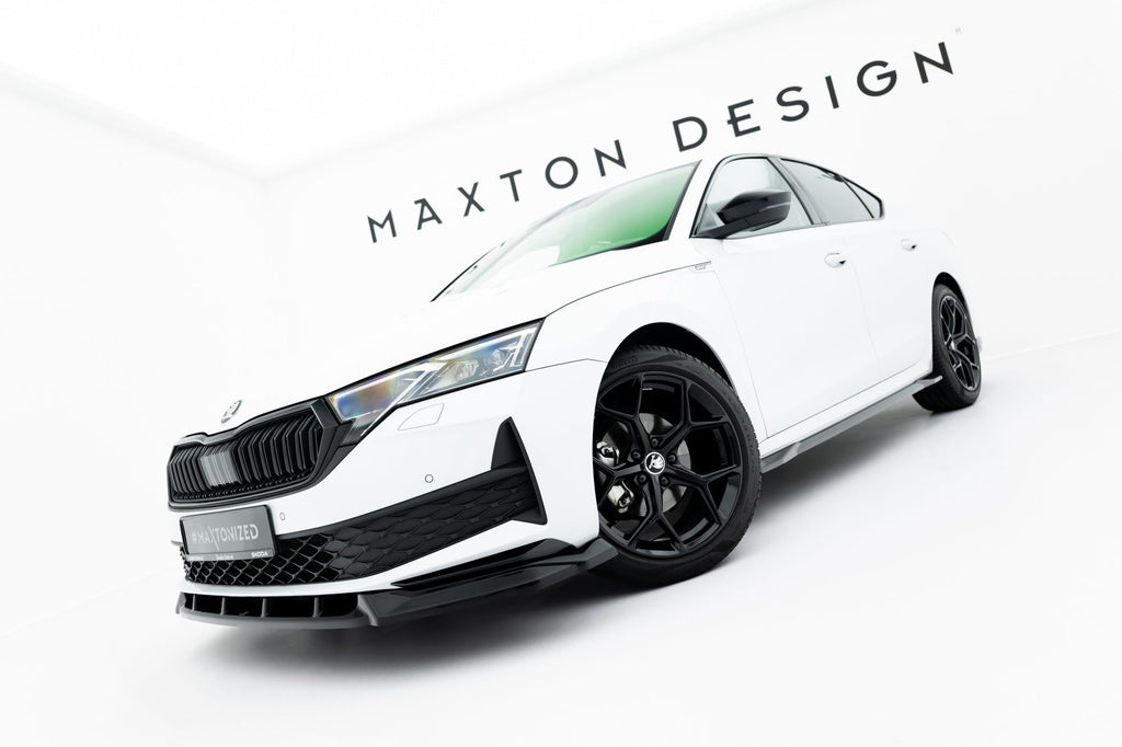 Maxton Design Splitter delantero para Skoda Octavia Sportline Liftback / Combi Mk4 Facelift - imagen 2