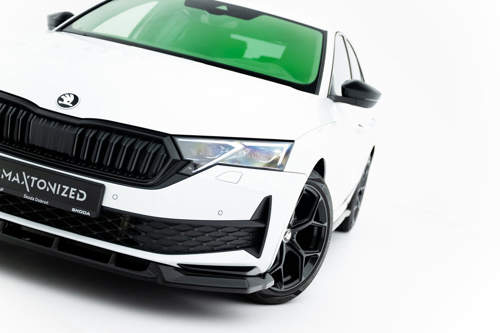 Maxton Design Splitter delantero para Skoda Octavia Sportline Liftback / Combi Mk4 Facelift - imagen 4