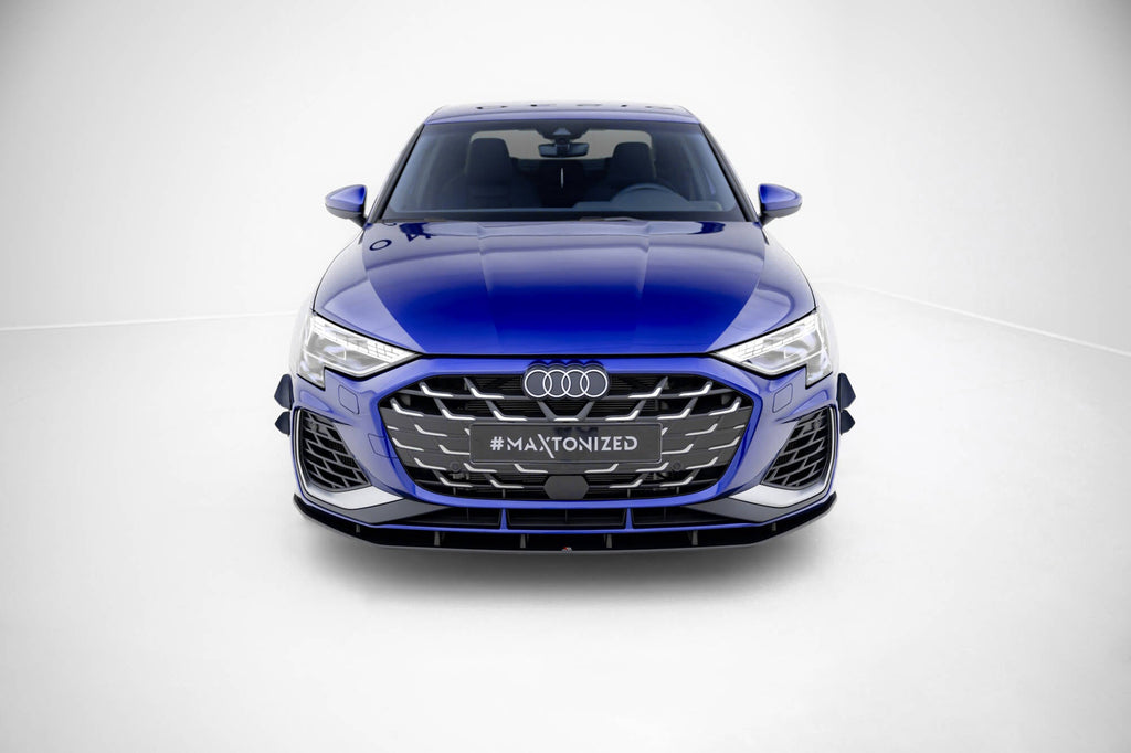 Maxton Design Street Pro Front Splitter para Audi A3 S-Line Sedan / S3 Sedan 8Y Facelift - imagen 2