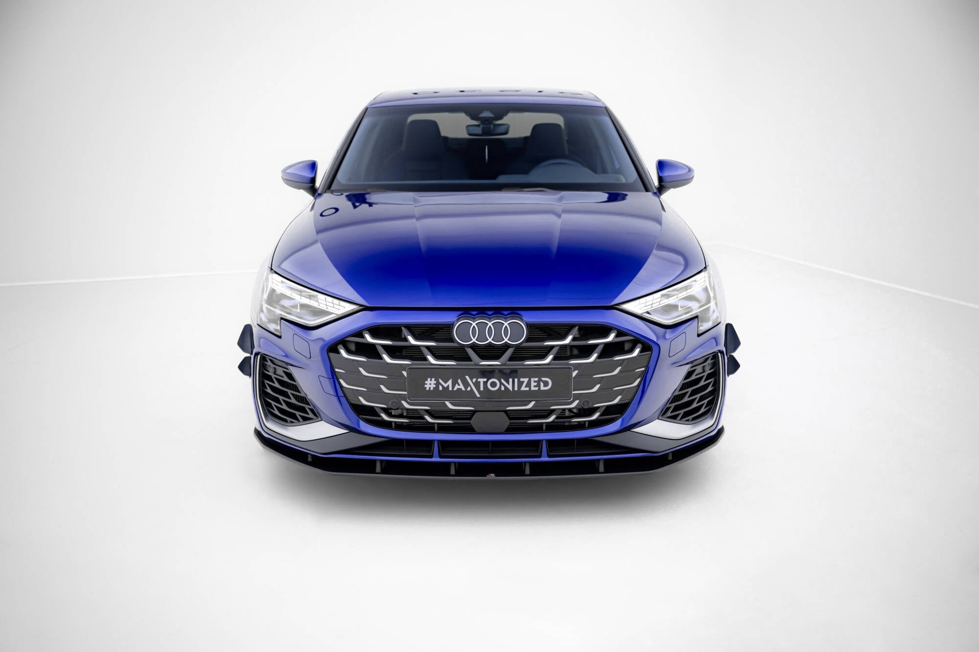 Maxton Design Street Pro Front Splitter para Audi A3 S-Line Sedan / S3 Sedan 8Y Facelift - imagen 2