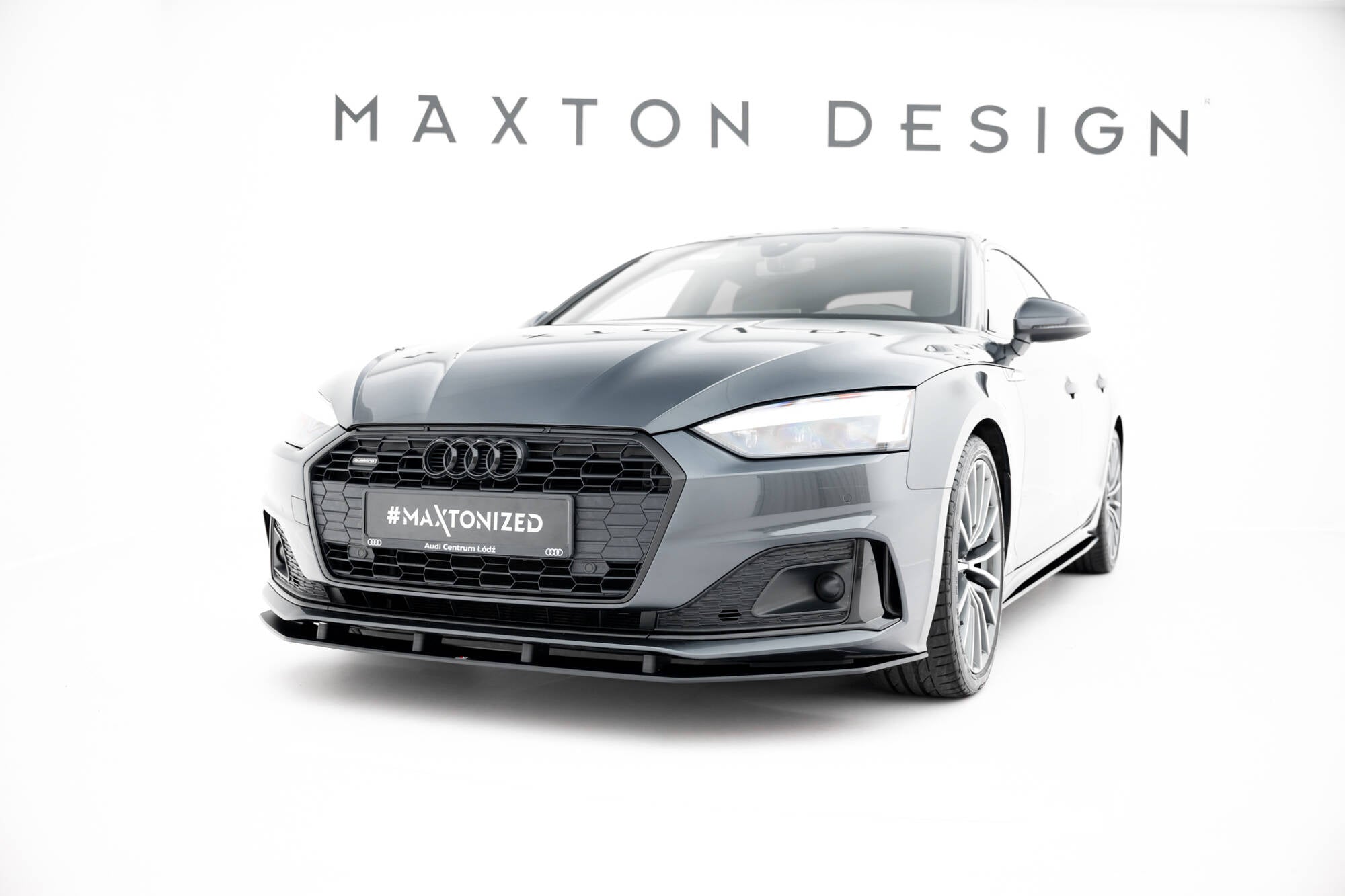 Maxton Design Street Pro Front Splitter para Audi A5 F5 Facelift - imagen 1