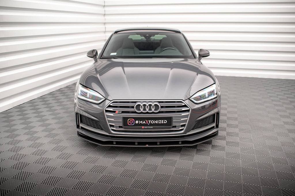 Maxton Design Street Pro Front Splitter para Audi A5 S-Line / S5 Coupe / Sportback F5 - imagen 2