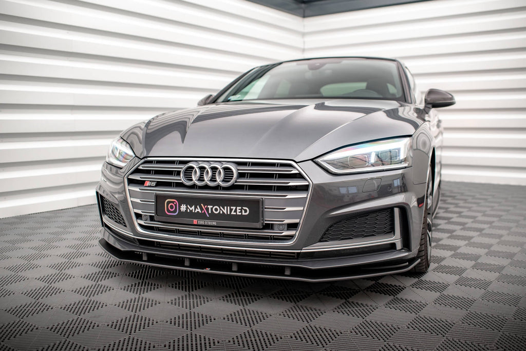 Maxton Design Street Pro Front Splitter para Audi A5 S-Line / S5 Coupe / Sportback F5 - imagen 1