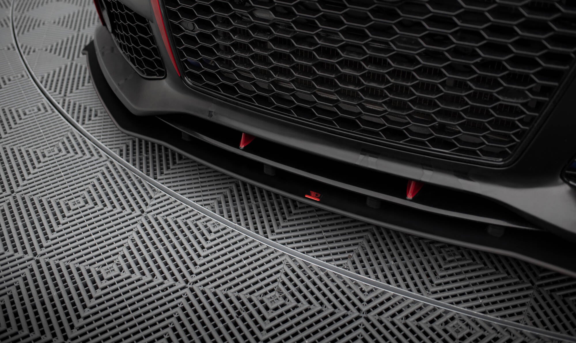 Maxton Design Street Pro Front Splitter para Audi A7 RS7 LOOK C7 - imagen 3