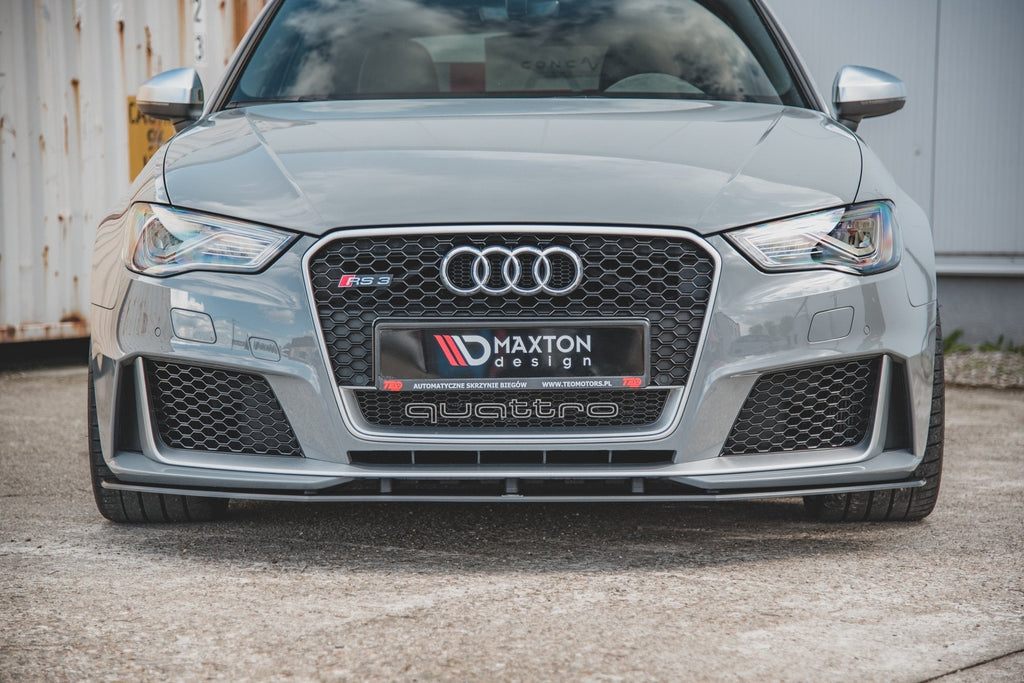 Maxton Design Street Pro Front Splitter para Audi RS3 8V Sportback - imagen 1