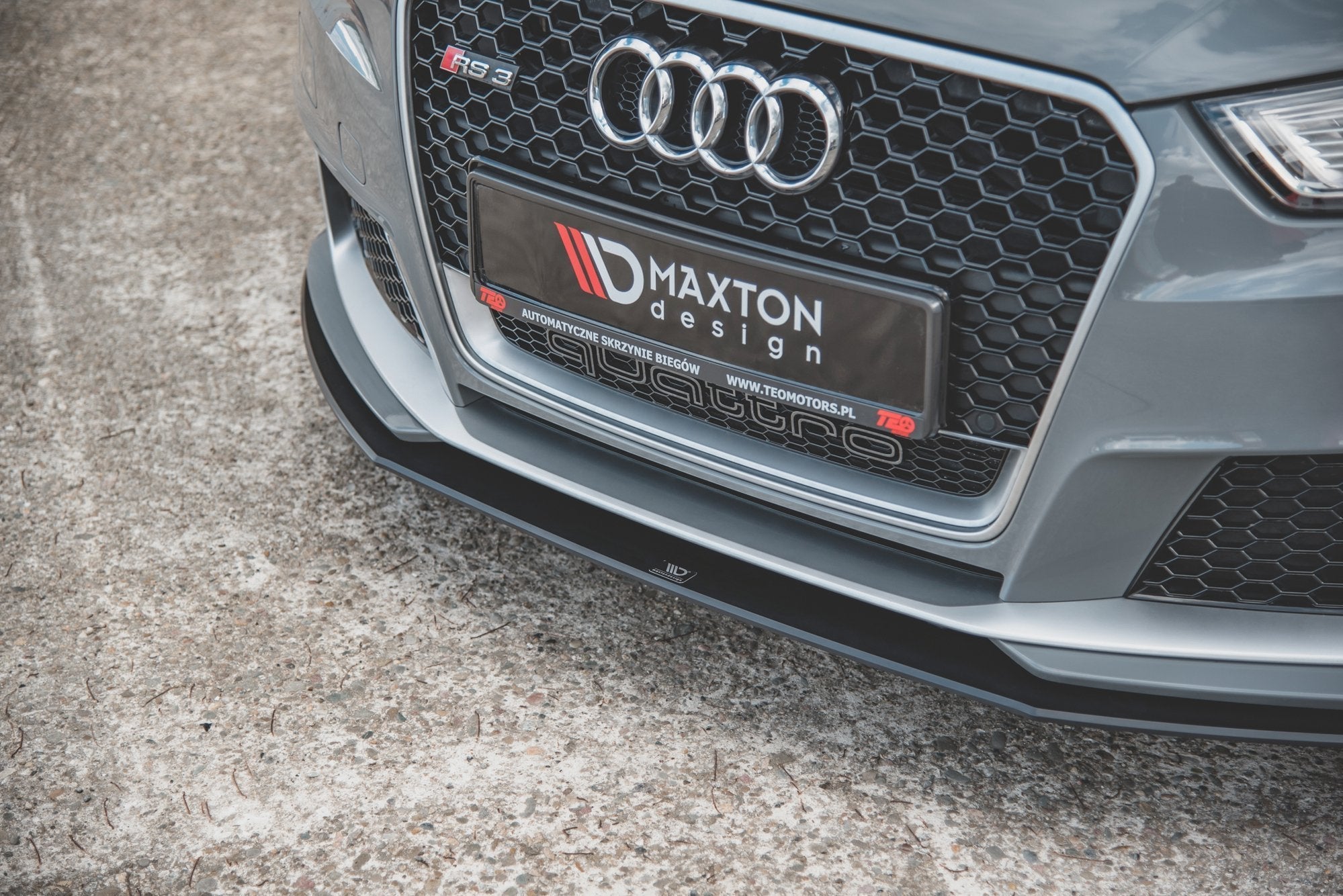 Maxton Design Street Pro Front Splitter para Audi RS3 8V Sportback - imagen 2