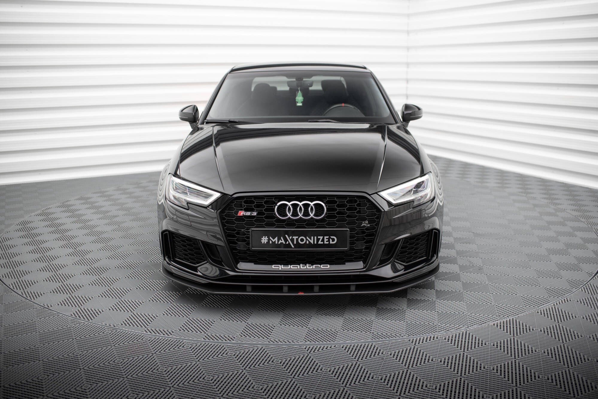Maxton Design Street Pro Front Splitter para Audi RS3 Sedan 8V Facelift - imagen 2
