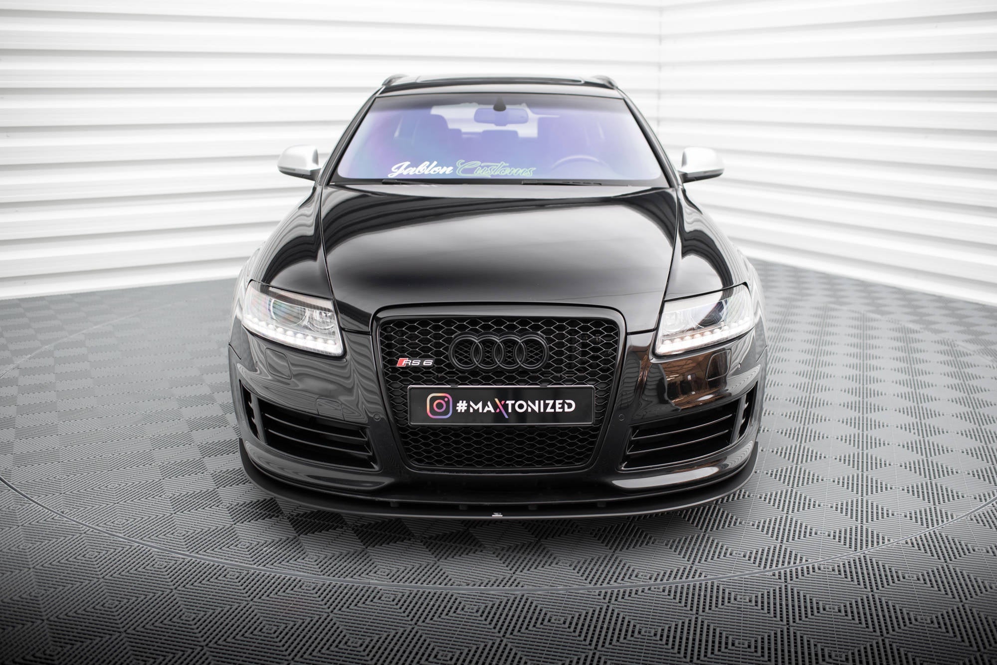 Maxton Design Street Pro Front Splitter para Audi RS6 Avant C6 - imagen 2