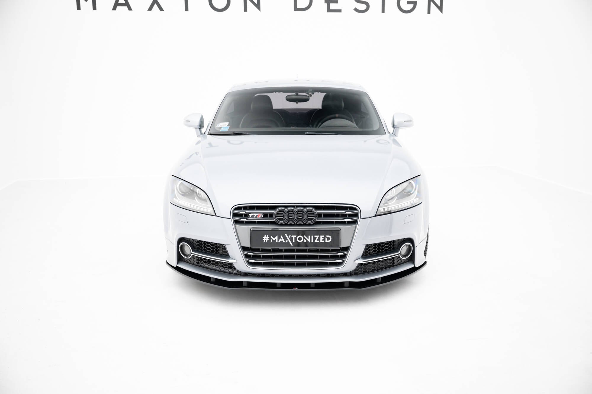 Maxton Design Street Pro Front Splitter para Audi TT S / TT S-Line 8J Facelift - imagen 2