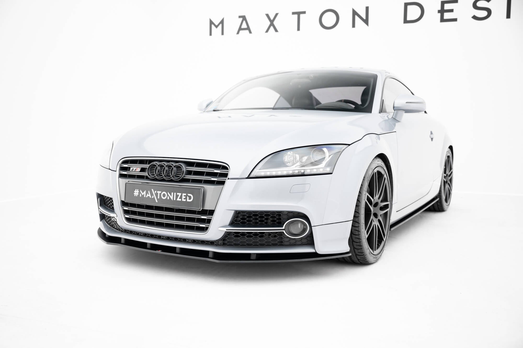 Maxton Design Street Pro Front Splitter para Audi TT S / TT S-Line 8J Facelift - imagen 1