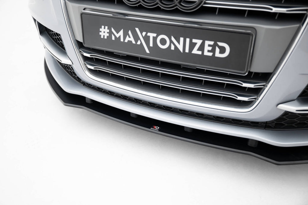 Maxton Design Street Pro Front Splitter para Audi TT S / TT S-Line 8J Facelift - imagen 3