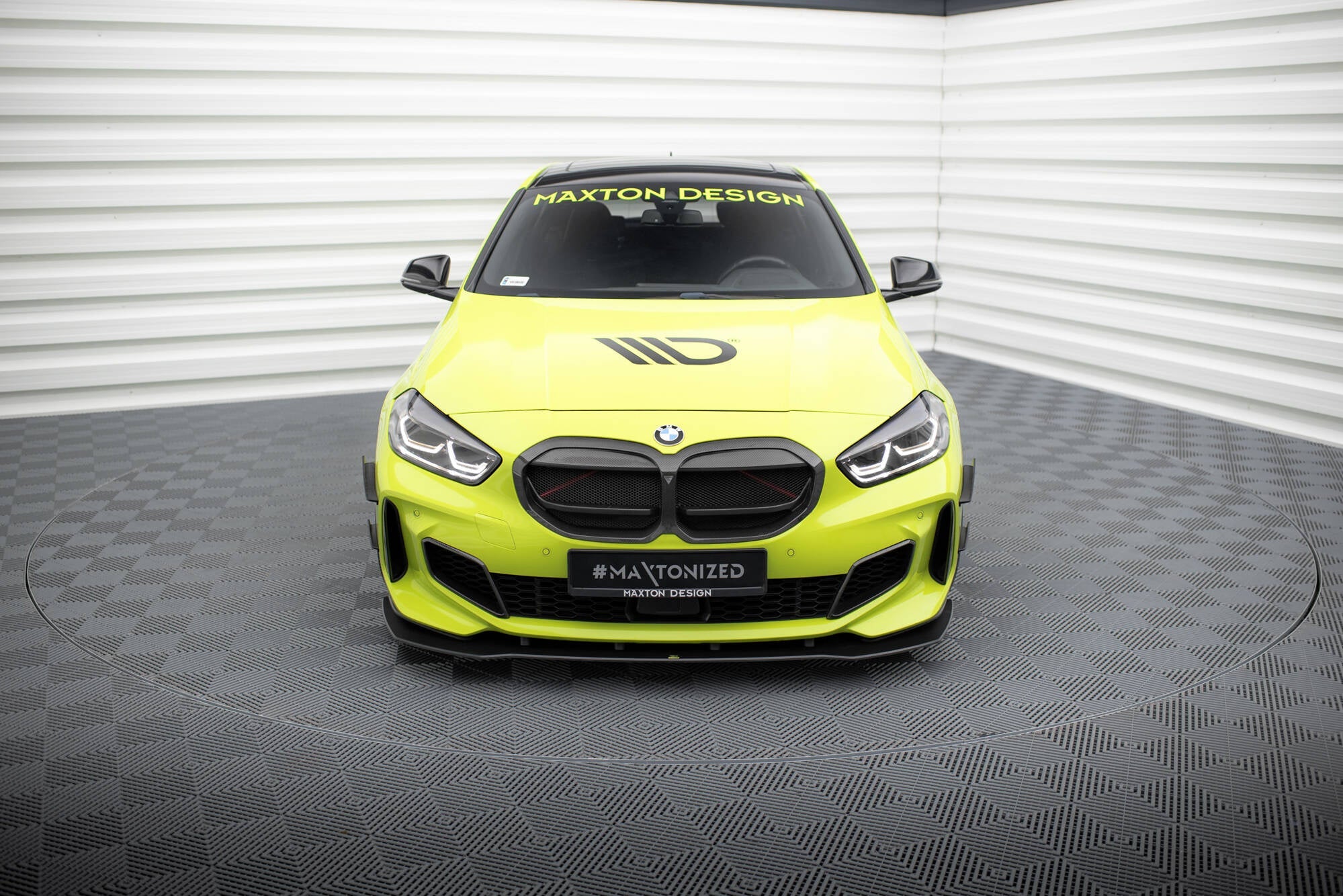 Maxton Design Street Pro Front Splitter para BMW 1 M-Pack / M135i / 128ti F40 - imagen 2