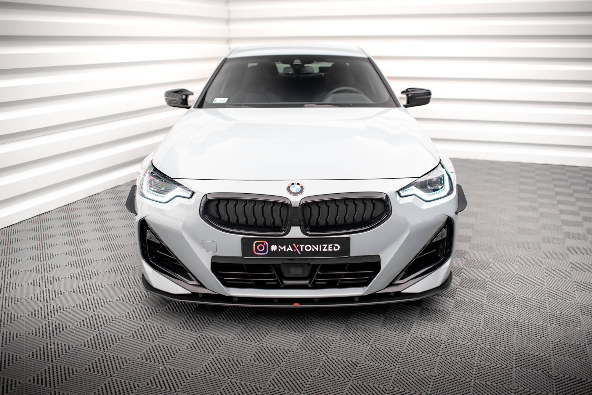 Maxton Design Street Pro Front Splitter para BMW 2 Coupe M-Pack / M240i G42 - imagen 2