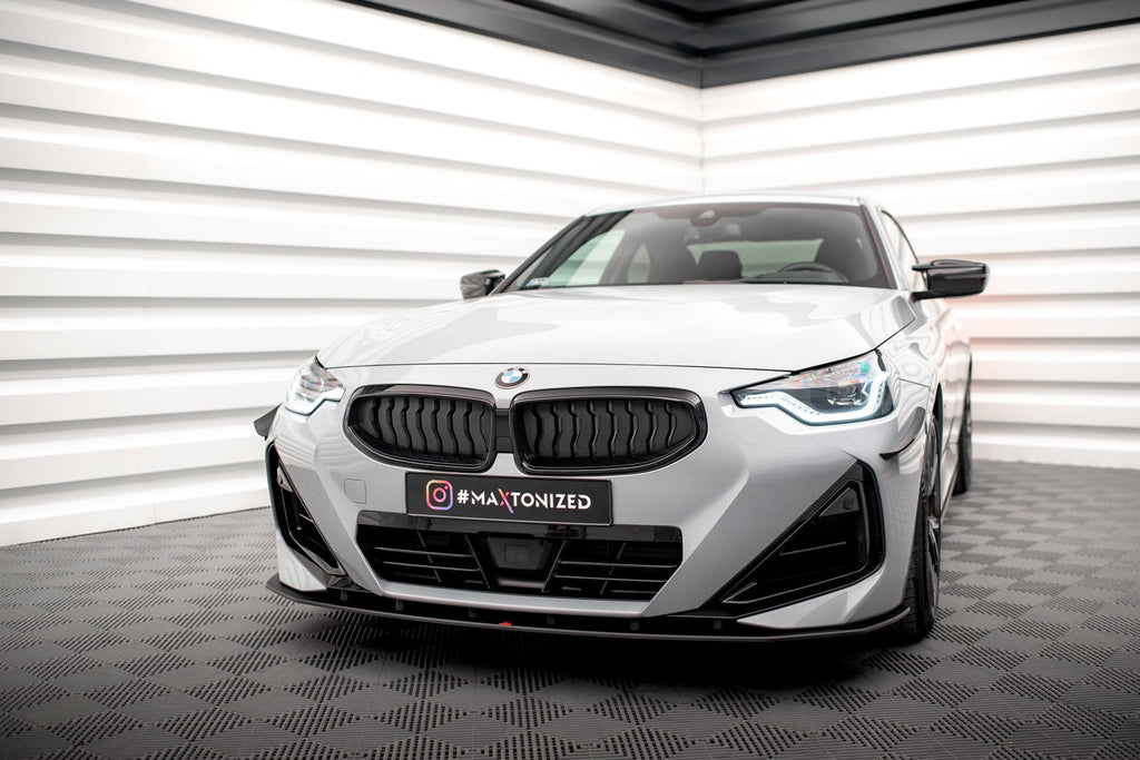 Maxton Design Street Pro Front Splitter para BMW 2 Coupe M-Pack / M240i G42 - imagen 1