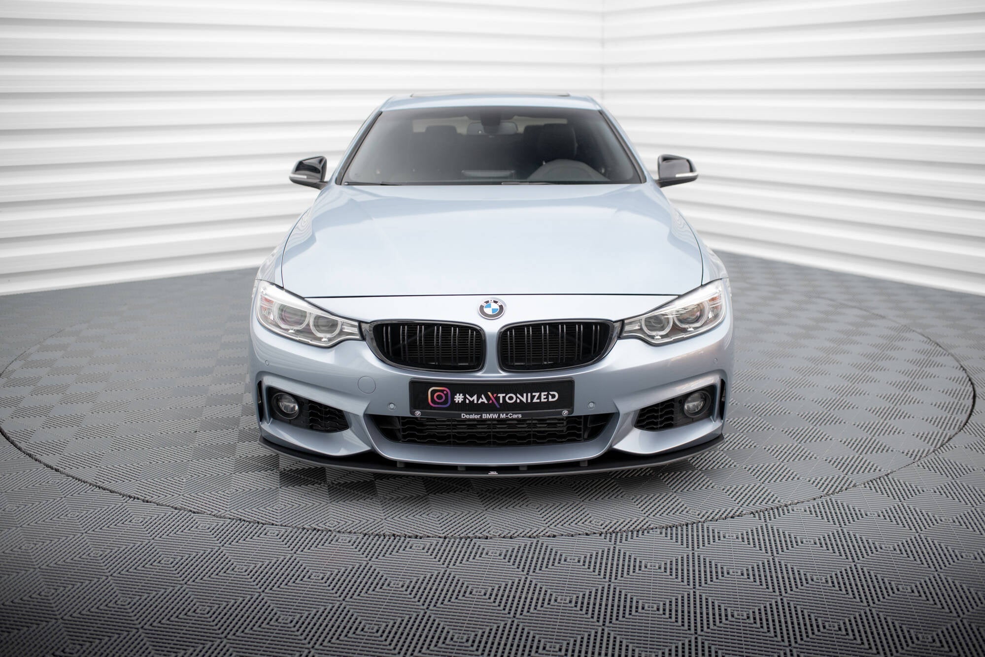 Maxton Design Street Pro Front Splitter para BMW 4 Coupe / Gran Coupe / Cabrio M-Pack F32 / F36 / F33 - imagen 2