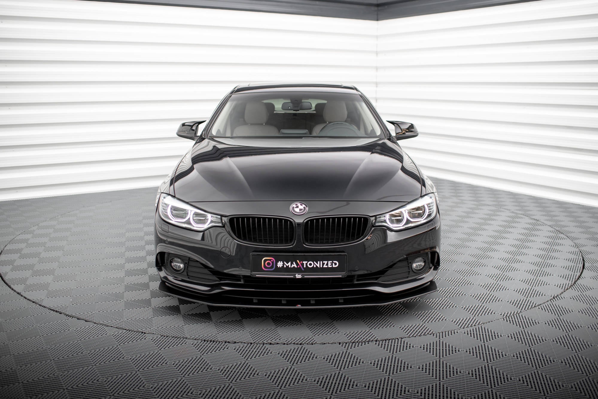 Maxton Design Street Pro Front Splitter para BMW 4 Gran Coupe F36 - imagen 1