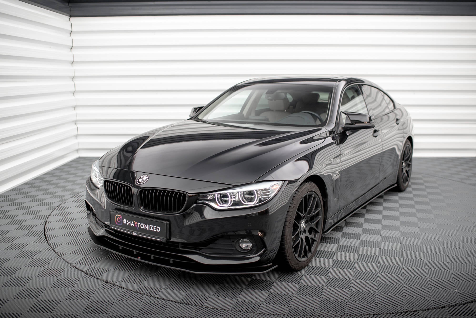 Maxton Design Street Pro Front Splitter para BMW 4 Gran Coupe F36 - imagen 3