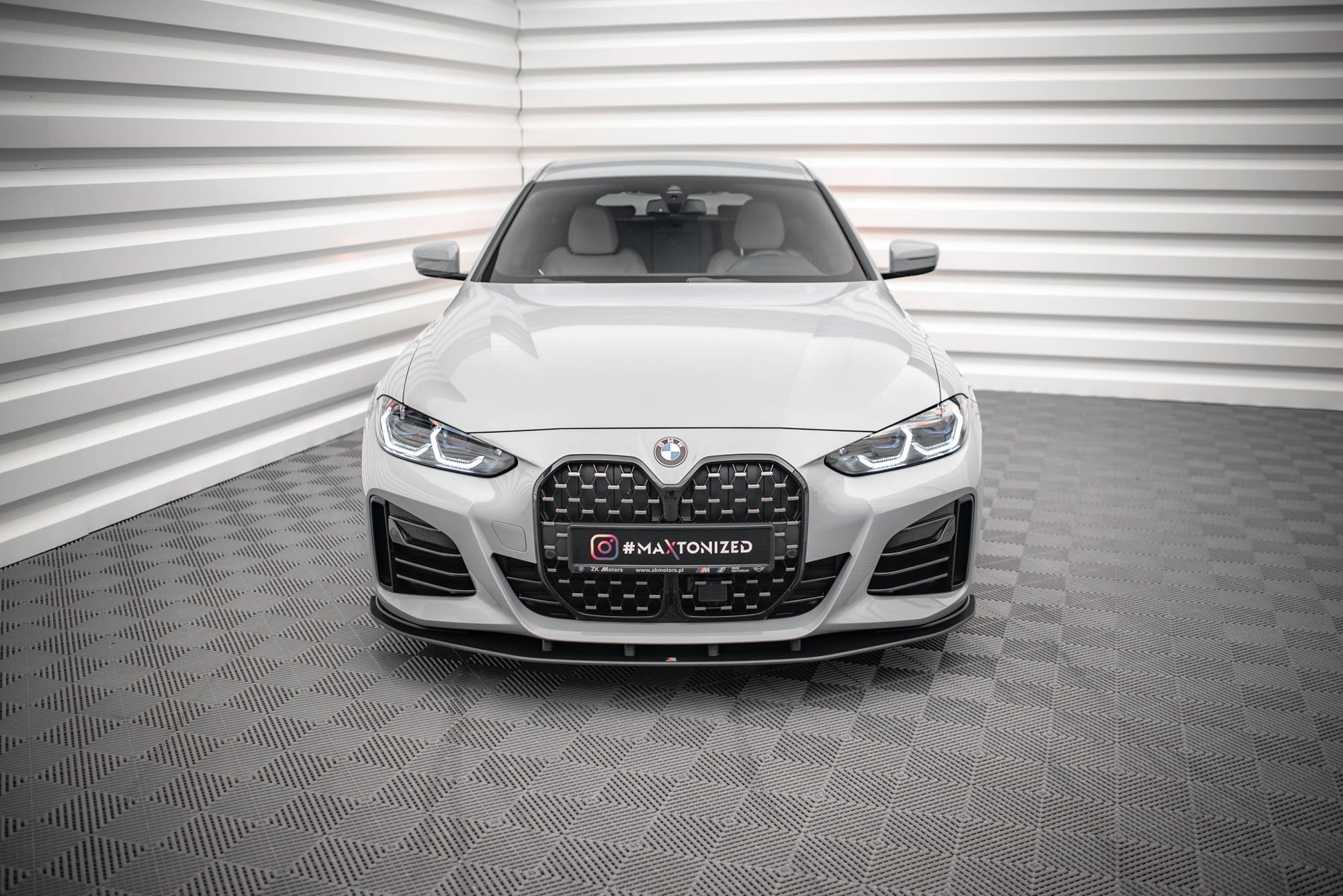 Maxton Design Street Pro Front Splitter para BMW 4 Gran Coupe M-Pack G26 - imagen 2