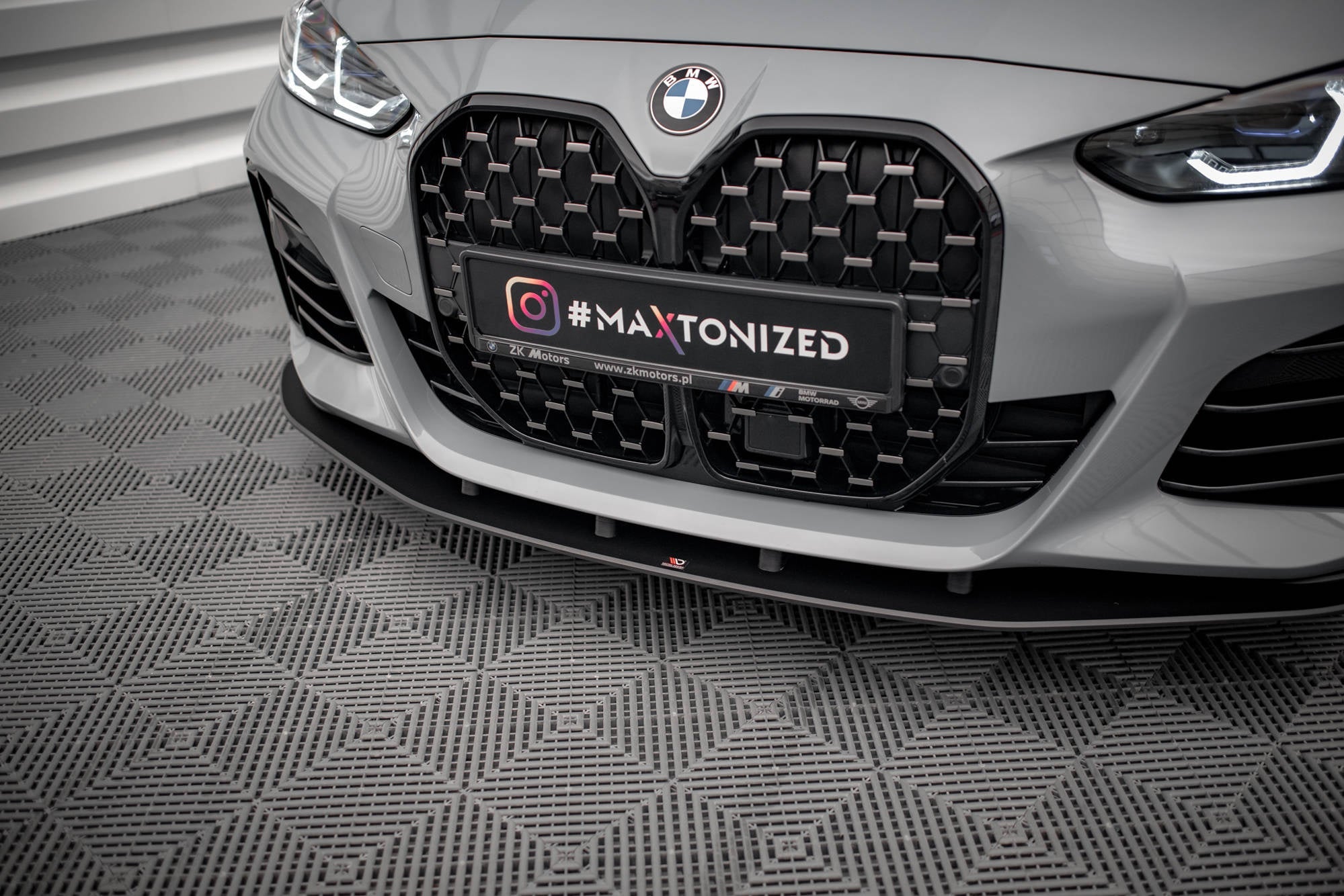 Maxton Design Street Pro Front Splitter para BMW 4 Gran Coupe M-Pack G26 - imagen 3