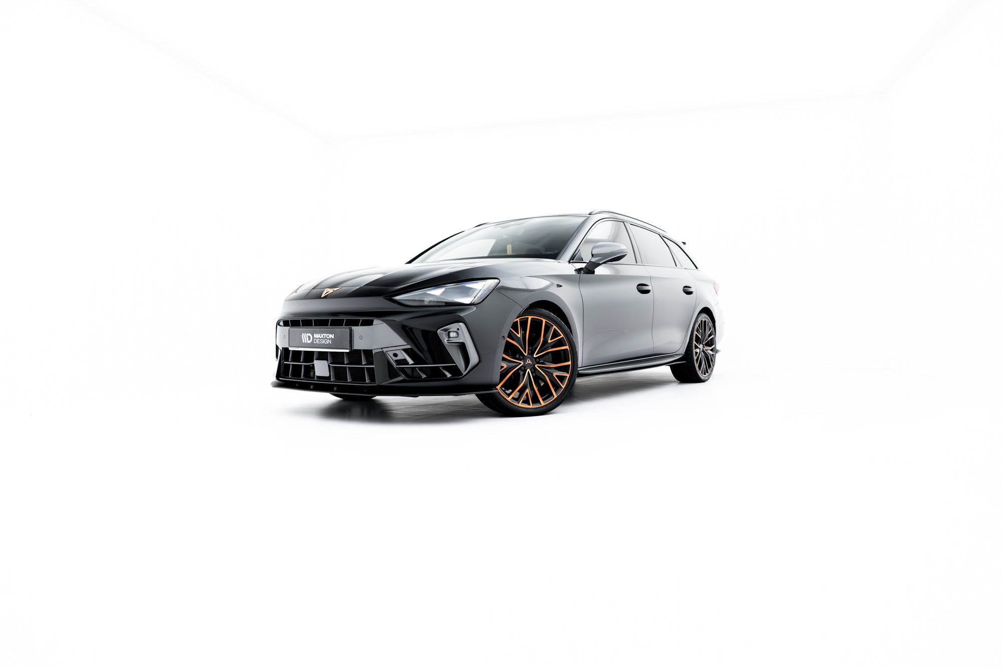 Maxton Design Street Pro Front Splitter para Cupra Leon ST Mk1 Facelift - imagen 4
