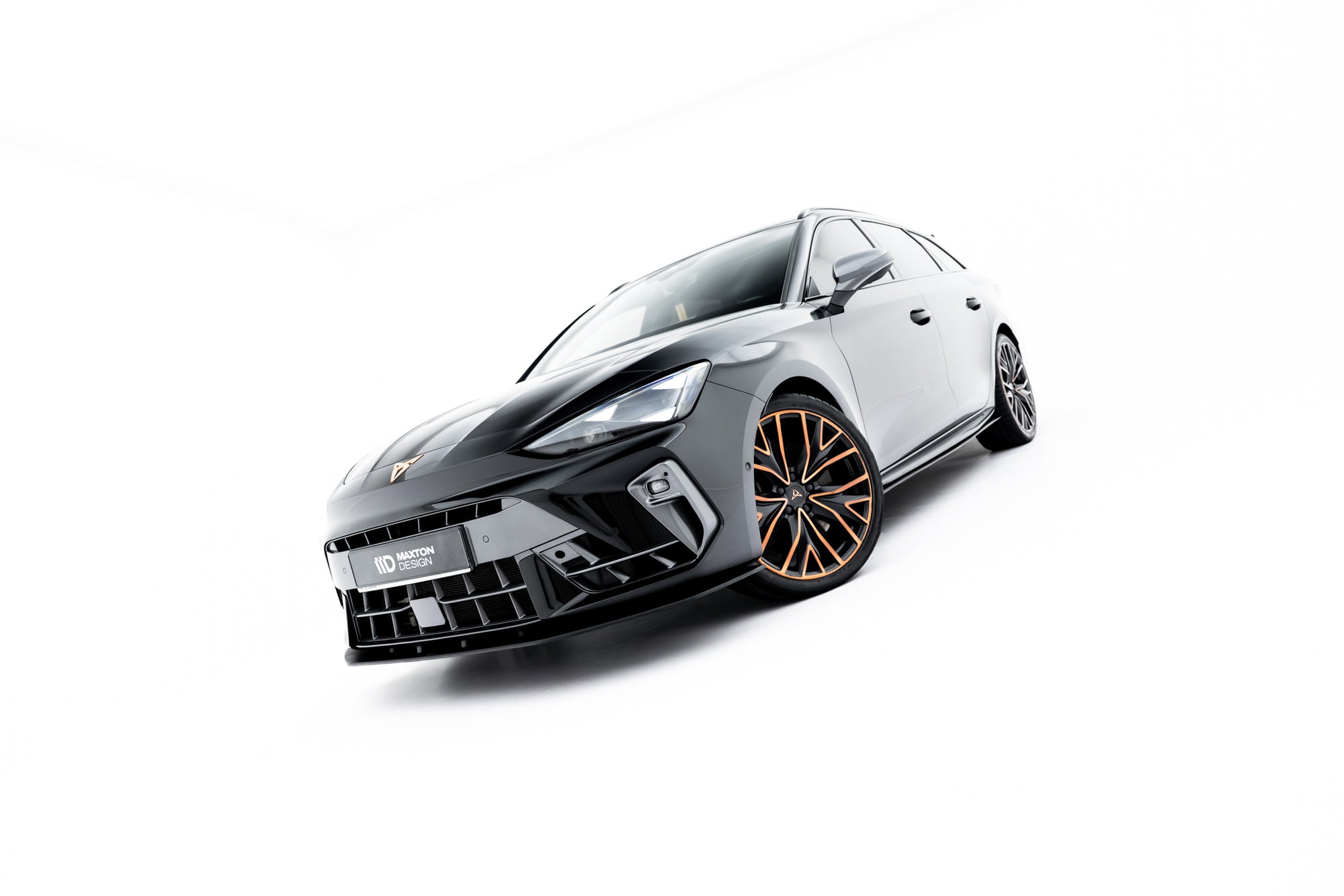 Maxton Design Street Pro Front Splitter para Cupra Leon ST Mk1 Facelift - imagen 2