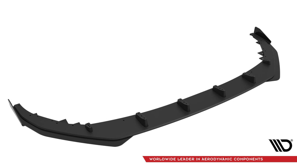 Maxton Design Street Pro Front Splitter V.1 + Flaps para Audi S3 Sportback / A3 S-line Sportback 8Y Facelift - imagen 5