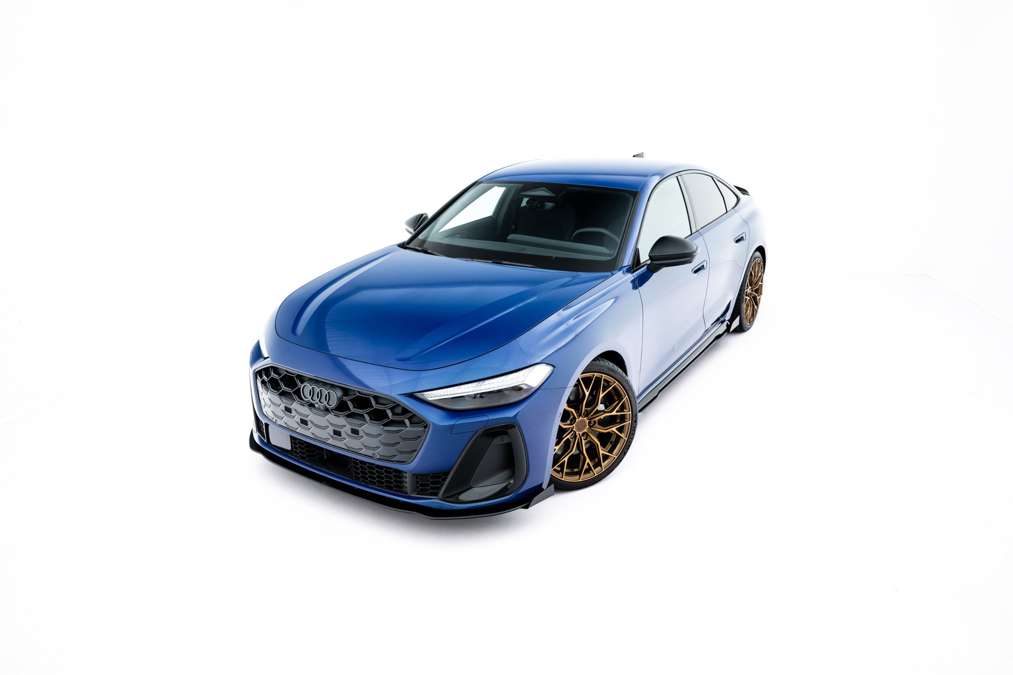 Maxton Design Street Pro Front Splitter + Flaps para Audi A5 S-Line / S5 Sedan / Avant B10 - imagen 5
